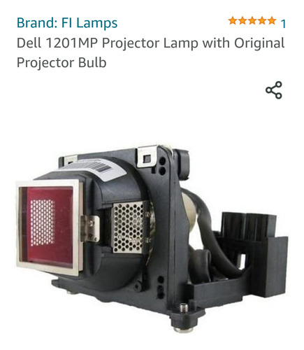 Lampara Proyector Dell 1201