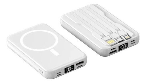 Power Bank Con Magsafe 10,000 Mah 3 En 1