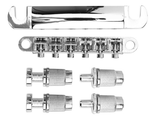 Puente Para Guitarra Eléctrica Lp Juego Fijo De 6 Cuerdas Al
