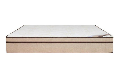 Colchão Castor Queen Innovation One Tecnopedic 158x198x27cm Cor Bege