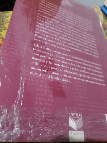 Ariel De Sylvia Plath Edição Restaurada E Bilíngue (Usado)