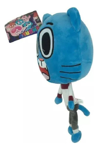 Sh Novo 3 Peças The Amazing World Of Gumball Plush Darwin