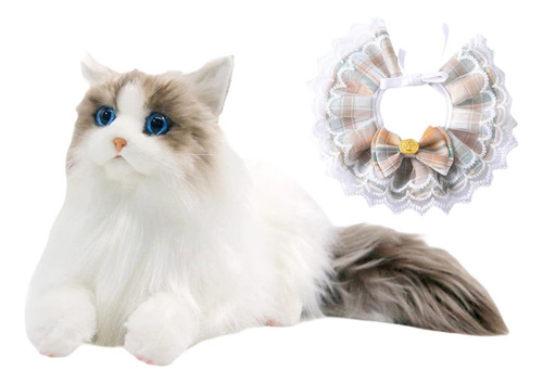 Gato Ragdoll, Animal Relleno, Muñeco De Bufanda Gato Caqui