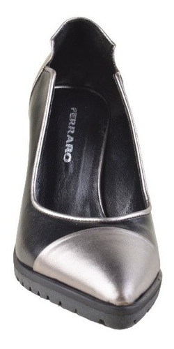 Imagen 4 de 7 de Zapatos De Mujer De Cuero Stilettos Noche Nantes - Ferraro