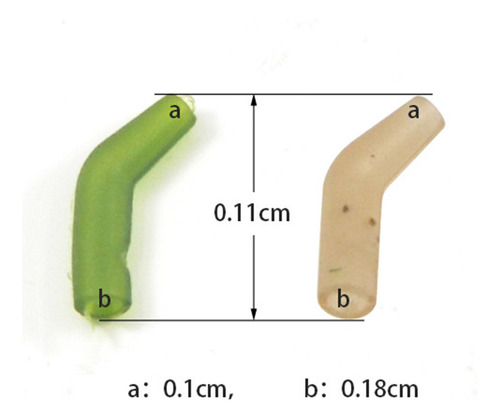 2 X 30 Uds. Aparejos Terminales De Pesca, Alineador De Verde