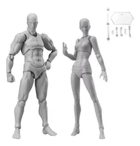 Comprar Figura De Maniquí Para Dibujar Cuerpo Humano Gris, Conjunto