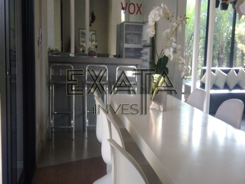 Imagem 10 de 27 de Apartamento Tipo Loft, Totalmente Mobiliado, Com Cozinha, Sala E Quarto Integrados, 1vaga Indeterminada Na Garagem, - Lo00005 - 70177049