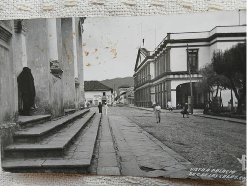 Antigua Postal De San Cristóbal De Las Casas Chiapas 1955