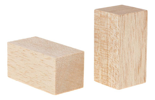 25 Piezas De Bloques De De Balsa, Varillas De Pino, Palos, /