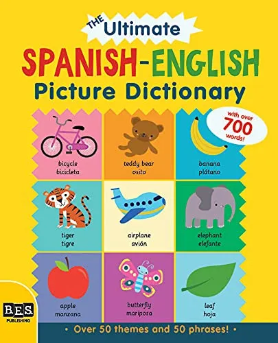 El Mejor Diccionario Ilustrado Español-inglés: Aprende Españ