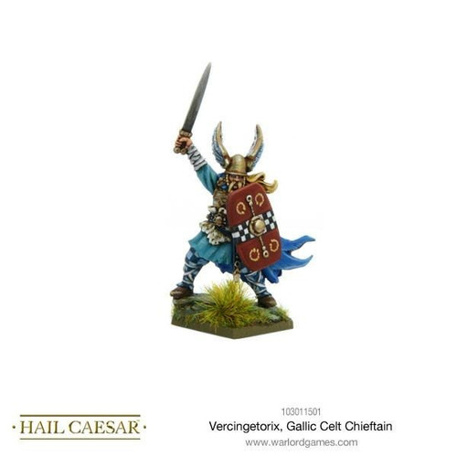 Miniatura Metal Warlord Vercingetorix Saga Hail Caesar Rpg