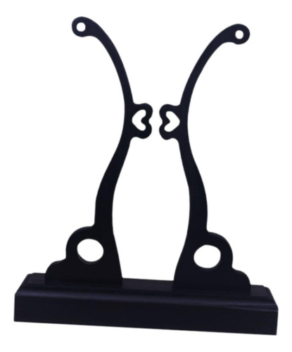 Hand Stand Stand Stand Stand Stand Rack Madeira Grande Preto