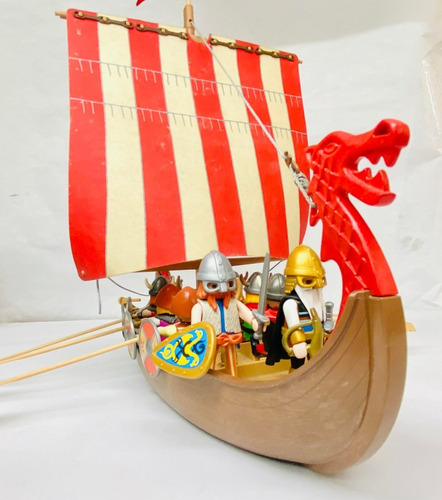 Playmobil 3150 Barco Vikingo 2002 Rtrmx Pm