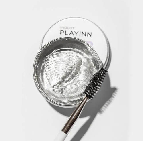 Jabón Inglot para cejas, color blanco