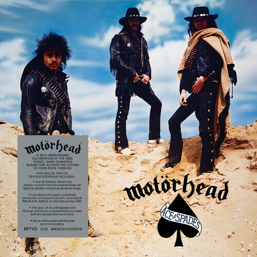 Motörhead - Ace of Spades: 40th Anniversary - Deluxe (2CD) - cd 2020 - inclui faixas adicionais