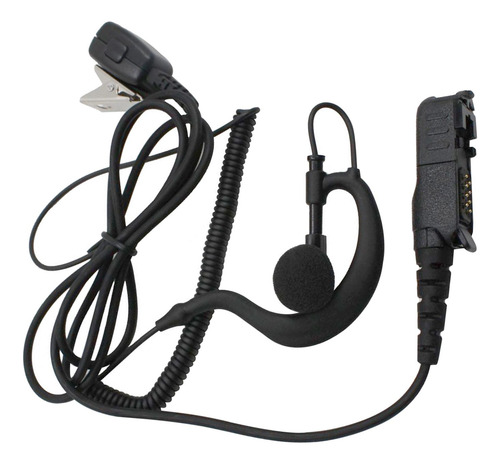 Fone De Ouvido Walkie Talkie, Com Fone De Ouvido Ptt Mic