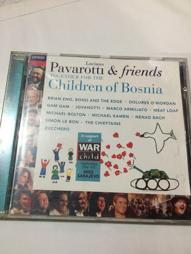 Pavarotti And Friends - Cd - Disco Clasica - 