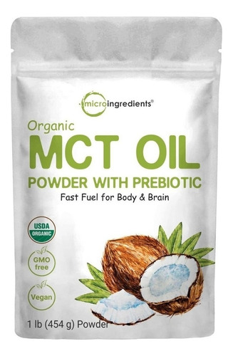 Mct Oil 454g Con Prebioticos, Microingrediente 454g,