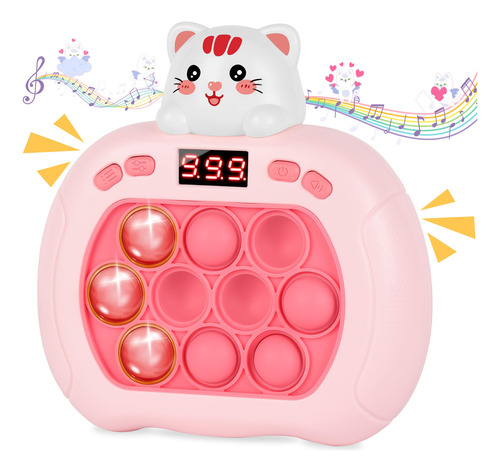 Juguetes De Burbujas Mejorados Con Pantalla Led Para Niños Color