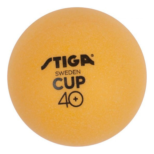  Set 6 Pelotas Tenis De Mesa/ping Pong Stiga Cup 40 Naranja