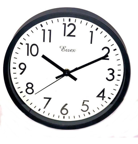 Reloj De Pared 25cm Clasico Y Fino