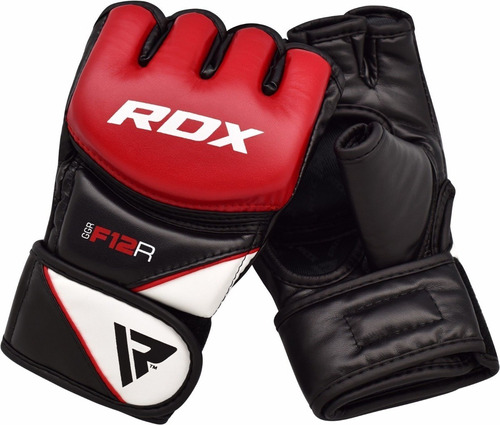 Guantes Mma Profesionales F12 Negro Rdx Distribuidor Oficial