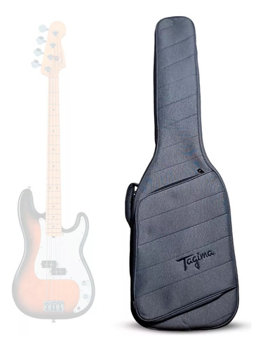 Gig Bag Tagima De Baixo Solid Trip Cool Gray 20mm