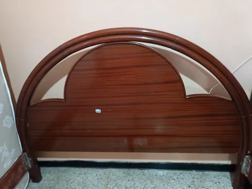 Cama Matrimonial, Madera Caoba (Usado)