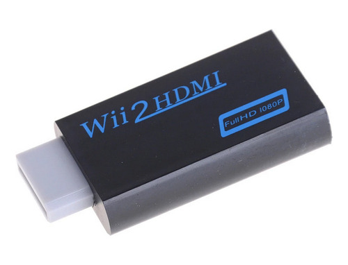 Adaptador Wii A Hdmi V2 Video Compatible Con Nintendo Wii