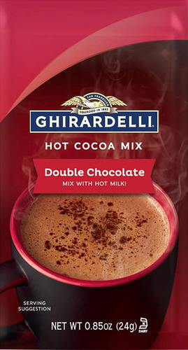 Ghirardelli Mezcla De Cacao Caliente De Chocolate Doble, Caj