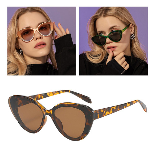 Gafas De Tipo Para Mujer, Estilo Retro, 140x50x144mm