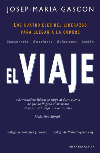 Libro El Viaje Josep-maria Gascon Empresa Activa
