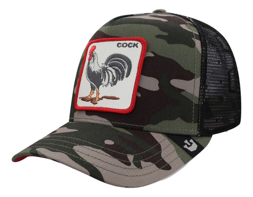 Gorra Goorin Bros Trucker Mesh Ajustable Rooster Original