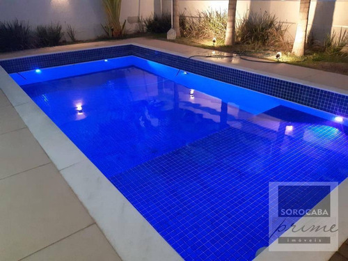 Imagem 13 de 30 de Sobrado Com 4 Dormitórios À Venda, 395 M² Por R$ 2.200.000 - Alphaville Nova Esplanada I - Votorantim/sp, Próximo Ao Shopping Iguatemi. - So0173