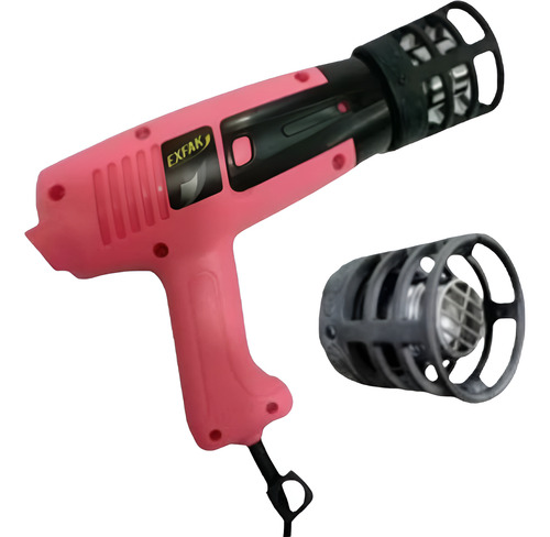 Soprador Termico Com Protetor Anti Queima Rosa Pink - Alt