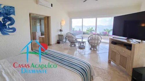 Cad Villa Del Mar. Alberca, Vista A La Bahía Y Cancha De Tenis