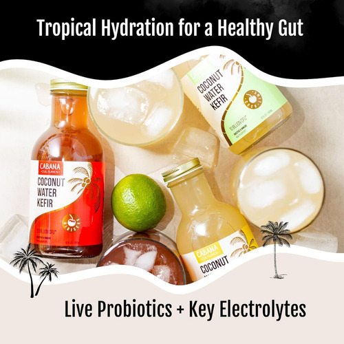 Cabana Cultures - Kéfir De Agua De Coco Probiótico, Apoyo A