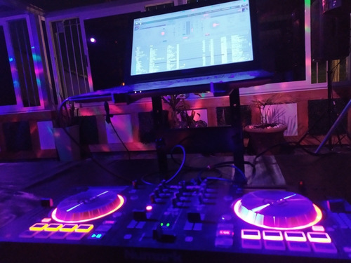 Servicio Dj Sonido Luces Eventos Karaoke Proyector Pantalla