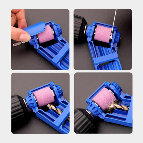3 Afiladores De Brocas Eléctricos Con 2 Muela Abrasiva