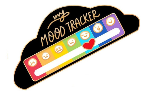 Broche Pin Divertido My Mood Tracker Estado De Animo