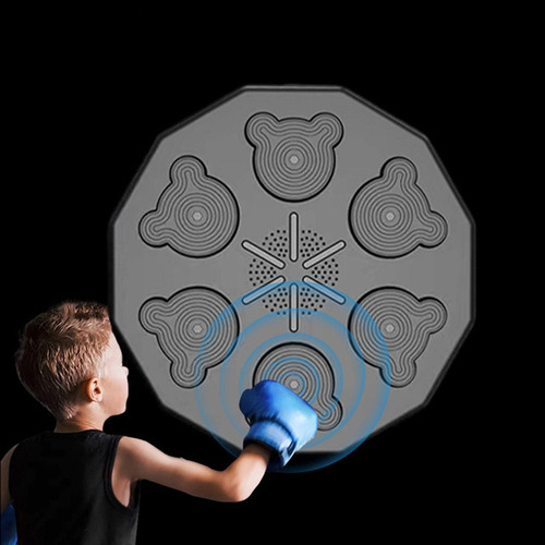 Máquina De Boxeo, Objetivo De Pared Con Guantes Para Niños