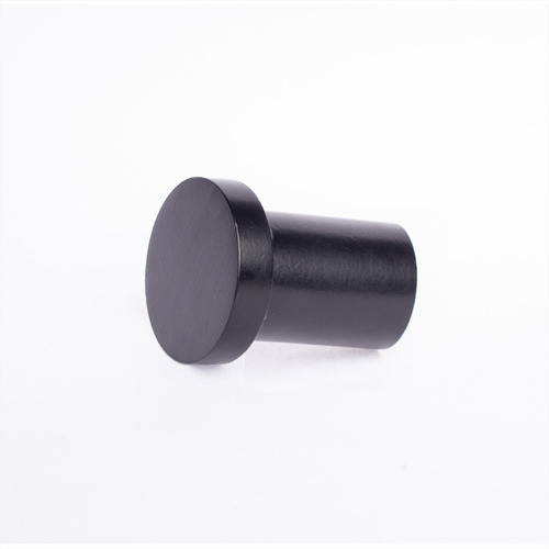 Imagem 1 de 4 de Pino Suporte Pendurador De Espelho Adnet Alumínio Preto 38mm