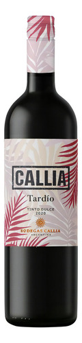 Vino Callia tardio tinto 750ml