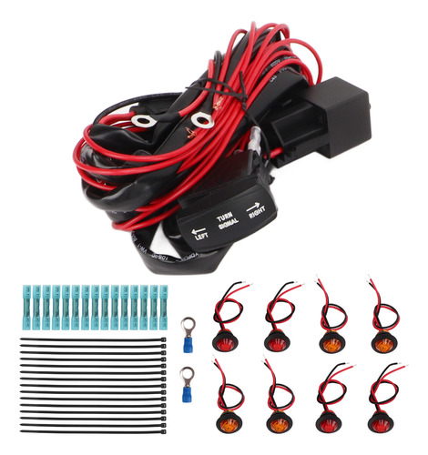 Kit De Alumbrado Público Legal Utv Turn Signal Rocker Atv Fl