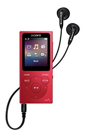 Reproductor Sony Walkman Mp3 Nwe39 Rojo