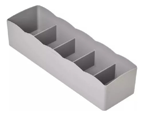 Organizador Medias 5 Divisiones Ropa Interior Cajon Plastico