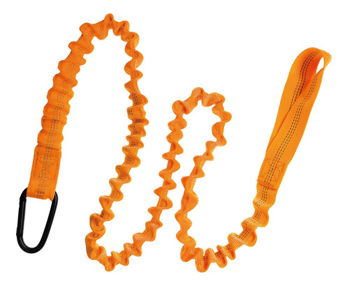 2 Elástico Kayak Paddle Leash Bungee Remos Canoa Naranja