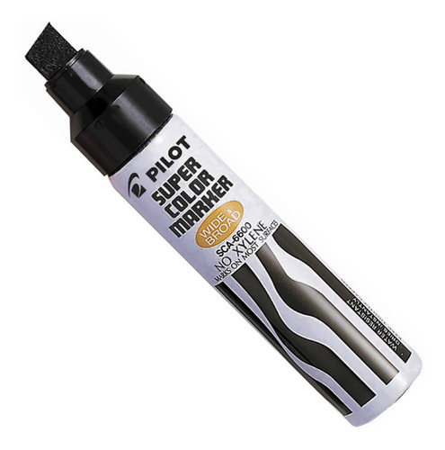 Marcador Jumbo Permanente Pilot Tinta Negra Secado Rapido Color Negro