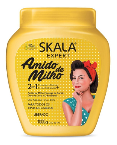 Crema De Tratamiento Skala Amido De Milho