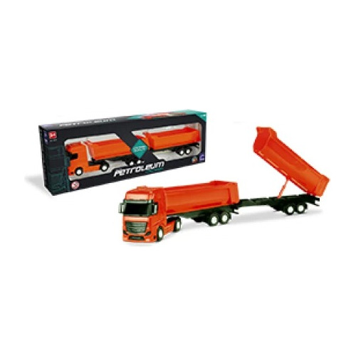 Camion Roma De Carga Petroleum Naranja - Telecompras Cs